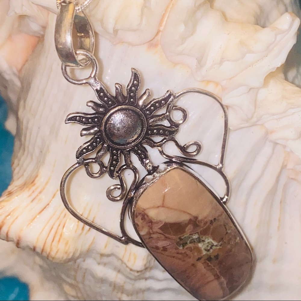 Sale* Jasper handcrafted Pendant